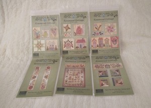 Nancy Odom Rosewood Cottage Complete Set Of 6 Quilting Sewing