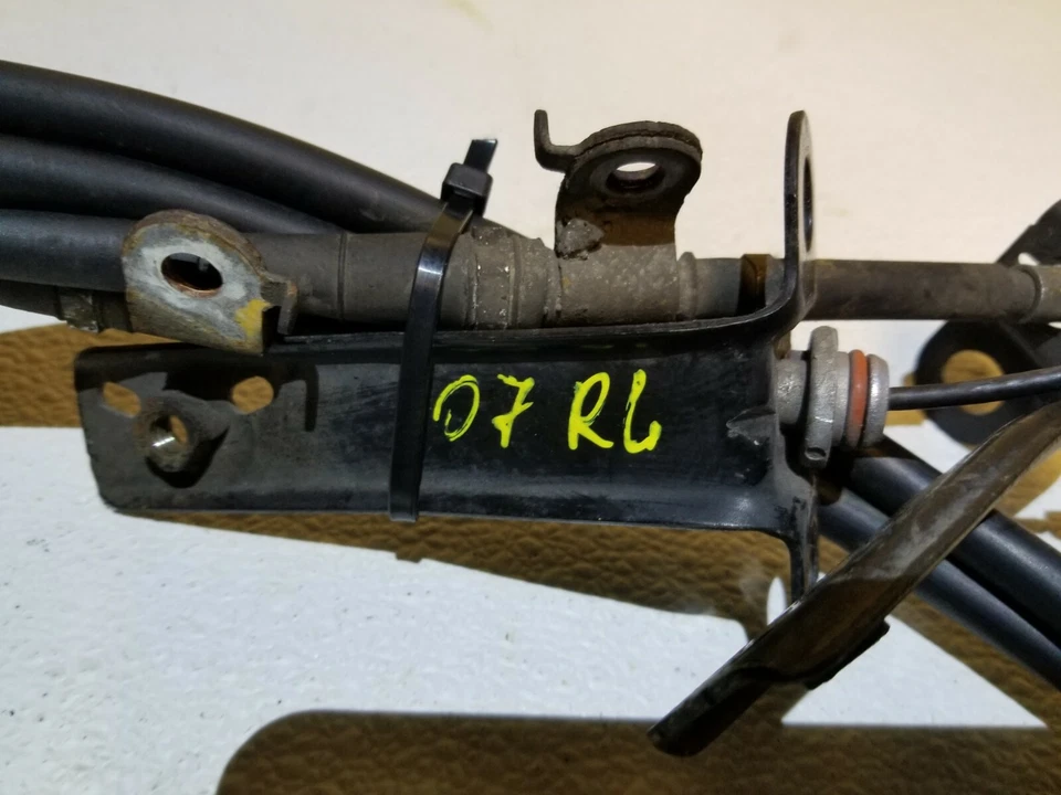 05 06 07 08 ACURA RL PAR DE CABLES DE FRENO DE ESTACIONAMIENTO DE EMERGENCIA OEM Foto 2 de 4