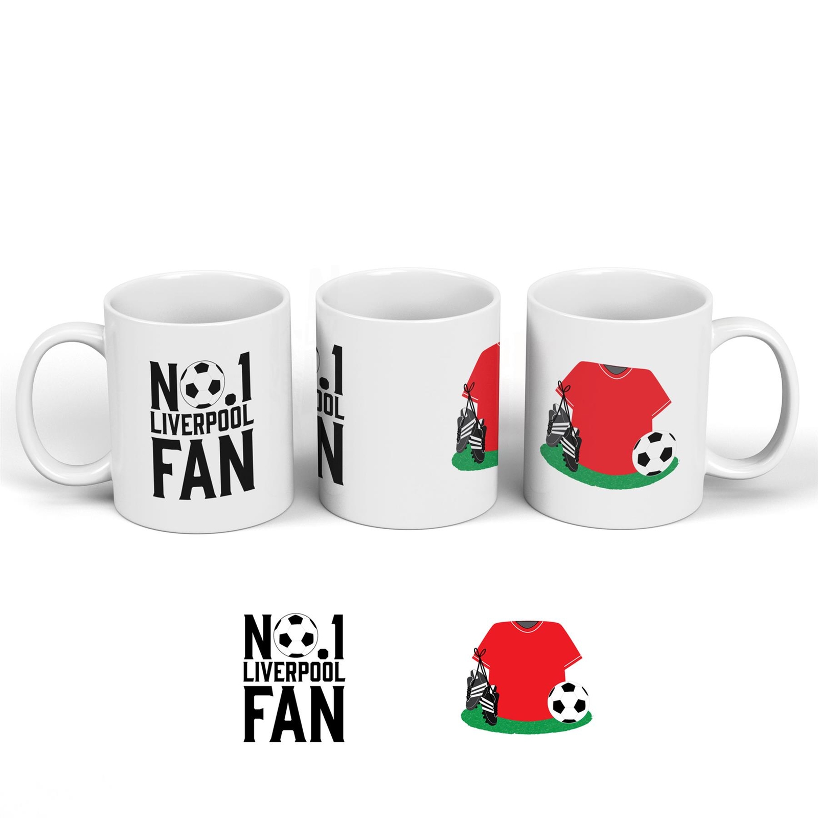 Liverpool Football Team Number One Fan On Ceramic Classic Mug
