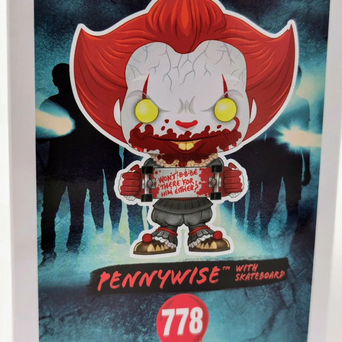 Funko pop pennywise with skateboard sale