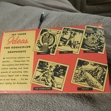 Eastman Kodak Kodacolor Snapshot Photo Sleeve
