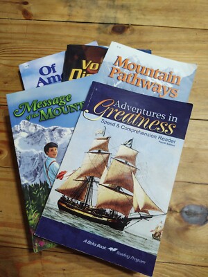 ABeka 6th Grade Reading Books Student Supplementary Readers