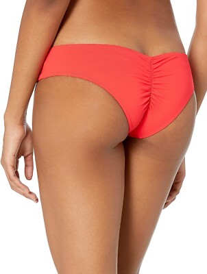 Billabong Women's 236039 Hawaii Lo Red Bikini Bottom Swimwear Size