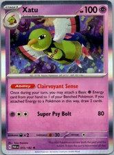 Pokemon - Xatu - 072/182 - Holo Rare - Paradox Rift - NM/M