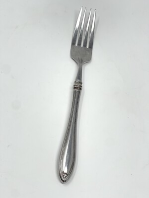 Oneida SHERATON Stainless Heirloom CUBE Glossy Dinner Place Fork 8.25 