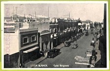 af0033 - ARGENTINA - POSTAL VINTAGE - Bahía Blanca, Calle Belgrano
