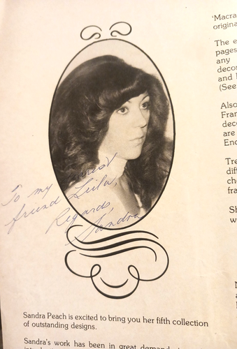 1980's MACRAME ENCHANTMENT Pattern Books 3 Volumes; 3,4 & 5 *Signed Sandy Peach - Picture 9 of 9