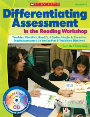 Differentiating Assessment Reading Workshop Grade K 1 2 Samples checklist CD NEW