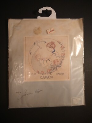 RARE Lanarte 34070 Jacoline Klein Mother Child Cross Stitch KIT 10.5'' X 10.5''