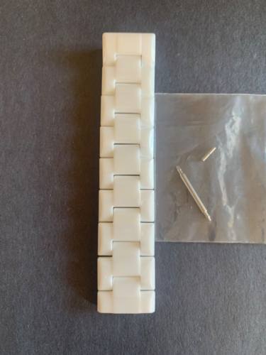 Emporio Armani 18mm 7 White Ceramic Watch Links AR1409