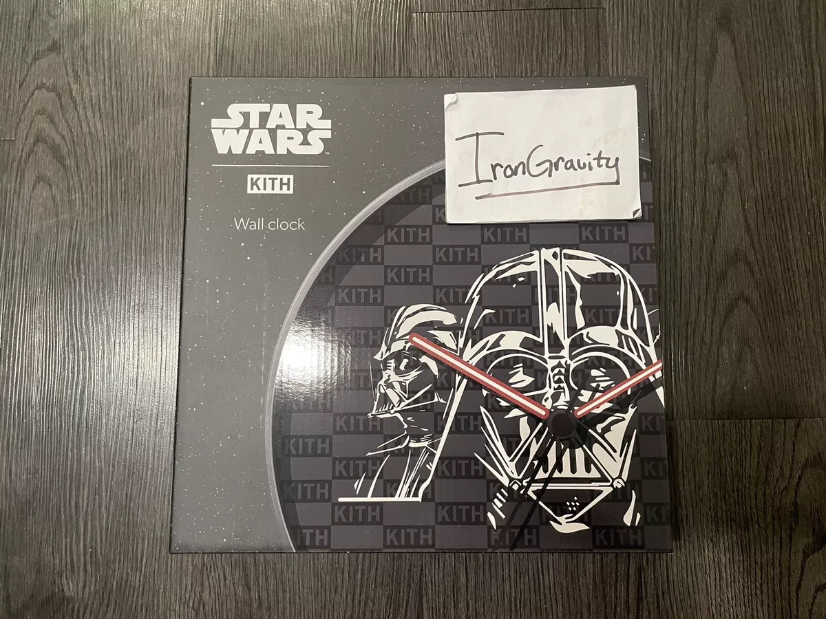 Kith Star Wars Darth Vader Wall Clock | eBay