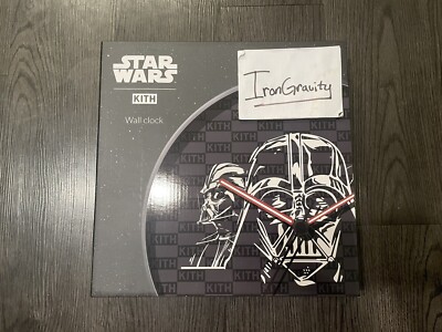 希少！キス Kith Darth Vader Wall Clock Kith Star Wars Darth Vader Wall Clock | eBay
