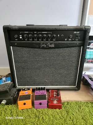 Harley Benton Gitaar Versterker HB-40r, 40w, Overdrive, Reverb.