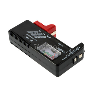 BT-168 AA/AAA/C/D/9V/1.5V Universal Button Cell Battery Volt Tester Checker