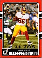 2016 Donruss #11 Jordan Reed Production Line Touchdowns