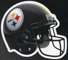 Pittsburgh Steelers NFL 8" Helmet Die Cut Decal