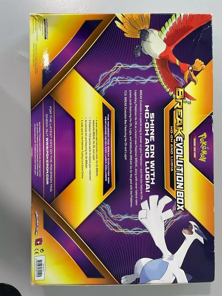  Pokemon TCG: Break Evolution Box 2 Featuring Ho-Oh and