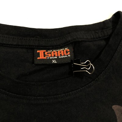 Binding Of Isaac Unisex T-Shirt Black Mens Top Tee