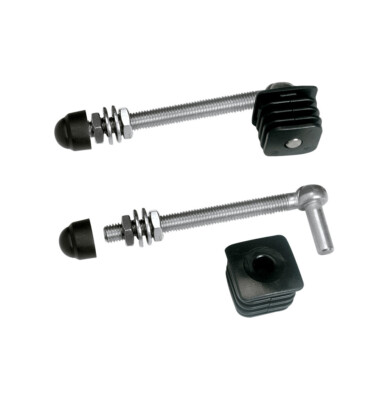 LOCINOX Torbandset GBM12 für Gartentore (2 x Torband + 2 x Polyamid-Kappe)