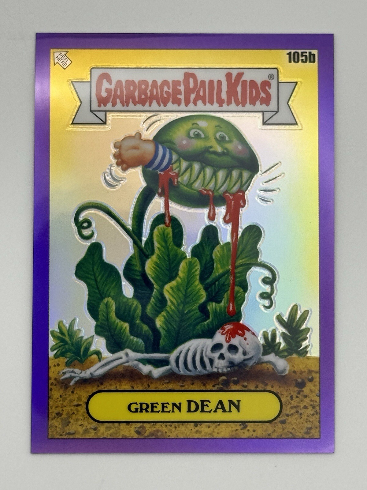 Green Dean #105b PURPLE REFRACTOR