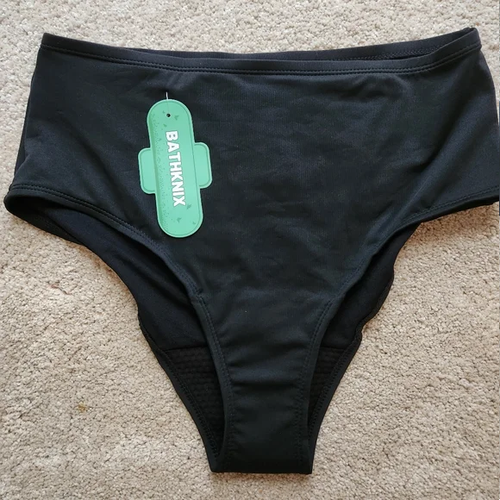 Bath knix Period Swim Full-Coverage Bikini Bottom Size S