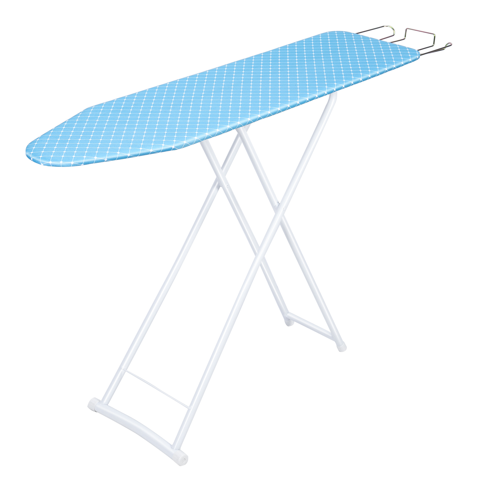 Ironing Board  Compact Adjustable Height Steel Frame Cotton Cover-image
