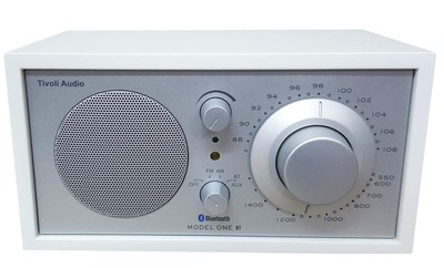 Tivoli Audio Model ONE BT Radio mit Bluetooth Weiß/silber 