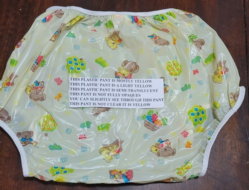 Protección Incontinente Gary NUEVO Pantalones de Plástico Adulto Talla 3X-Grande Osos Australianos - Imagen 3 de 5