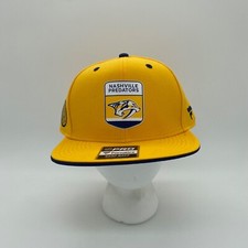 Fanatics Authentic Pro Nashville Predators NHL Snapback Hat Cap Adjustable