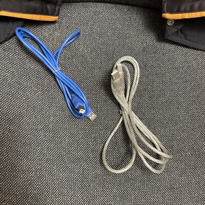 2 x USB A-B Kabel 1m (ca.) Drucker, Scanner, Festplatte'