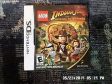 LEGO Indiana Jones Nintendo DS Instruction Manual Case Only ... NO GAME