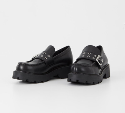 VAGABOND Shoemakers Cosmo 2.0 Women s Black Loafers - EU 38, US 8, UK 5 NWOB