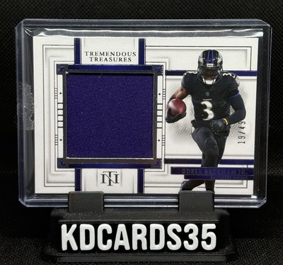 2023 Panini National Treasures Odell Beckham Jr. Tremendous Treasures Patch /99