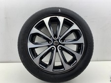 NISSAN QASHQAI J10 MK1 18" INCH ALLOY WHEEL WITH BAD TYRE ET40 6.5J 2007-2013