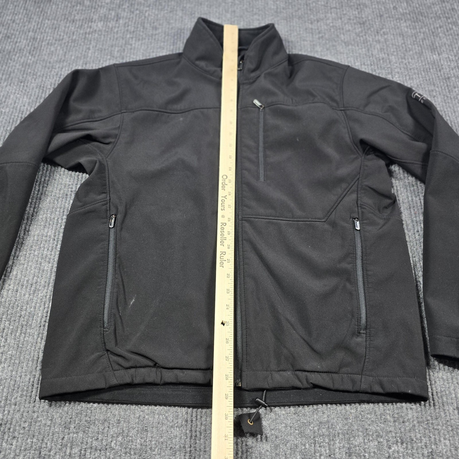 Tumi Tech Softshell Jacket Mens Large Full Zip St… - image 12