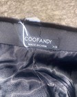 COOFANDY Men's XS Blue/Black Paisley Satin Shawl Lapel Tuxedo Jacket — photo 4