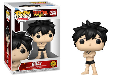 Funko Pop! Fairy Tail 100 Years Quest Gray (Shirtless) Chase #2287