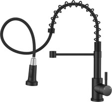 Kitchen Faucet with Pull Down Sprayer, High Arc Single Handle Kitchen Sink Fa...