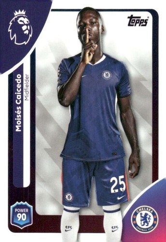 2025-26 Topps Premier League #98 Moisés Caicedo Chelsea FC | eBay