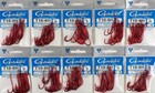 (LOT OF 10) GAMAKATSU T10-6H SALMON TAPERED LOOPED UP-EYE SIZE 1 73310-20 J4288 — photo 1