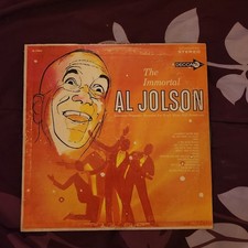 lp vinyl record   Al Jolson   The Immortal Al...