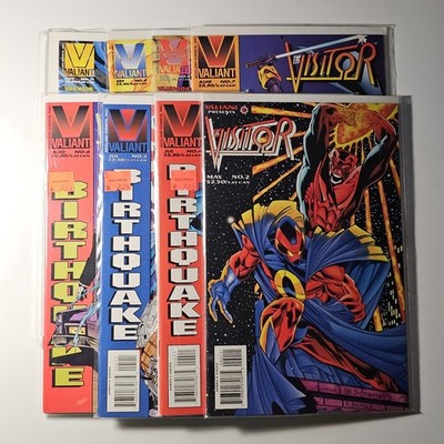 The Visitor, Mixed Lot of 8, Valiant Comics