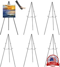 Caballete de exhibici n de 63" de alto para carteles de bodas paquete de 6 NEW