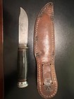 Marbles Gladstone Woodcraft Knife With Sheath, stacked handle 3 1/2 blade. — photo 2