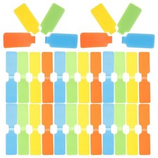 50Pcs Assorted Color Nylon Cable Labels Reusable Wire Markers for Electronics