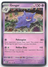 Gengar 094/165 Rare 151 Pokemon Holo Near Mint