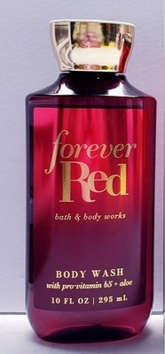 Bath & Body Works FOREVER RED Perfume BODY WASH Shower Gel 10oz 295ml NeW