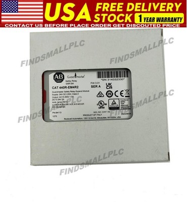 Allen-Bradley 440R-EM4R2 Ser A Guardmaster Safety Relay Expand Module 440REM4R2
