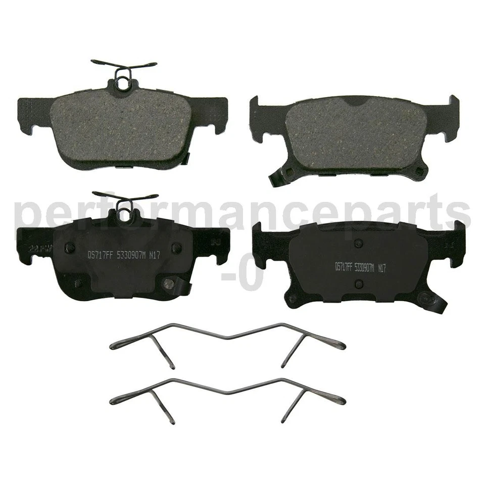 Juego de pastillas de freno de disco trasero rotor de freno de disco para Buick Envision 2016-2019 Foto 3 de 4