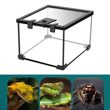 Aquarium Tank Glass Tank Reptile Terrarium for Terrapin Small Tropical Tree